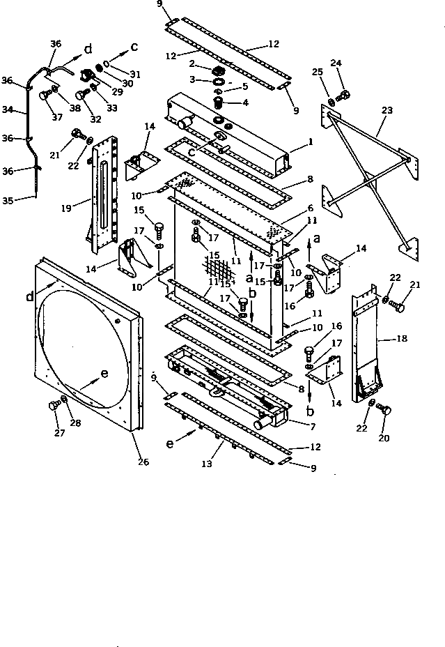 Прокладка 426-03-11211 Komatsu
