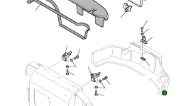 Крепёжная пластина 3F2040051 Komatsu