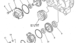 Шестерня 711-61-44220 Komatsu