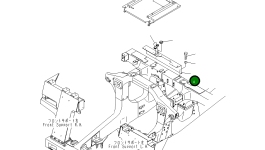 Кронштейн 569-54-88241 Komatsu