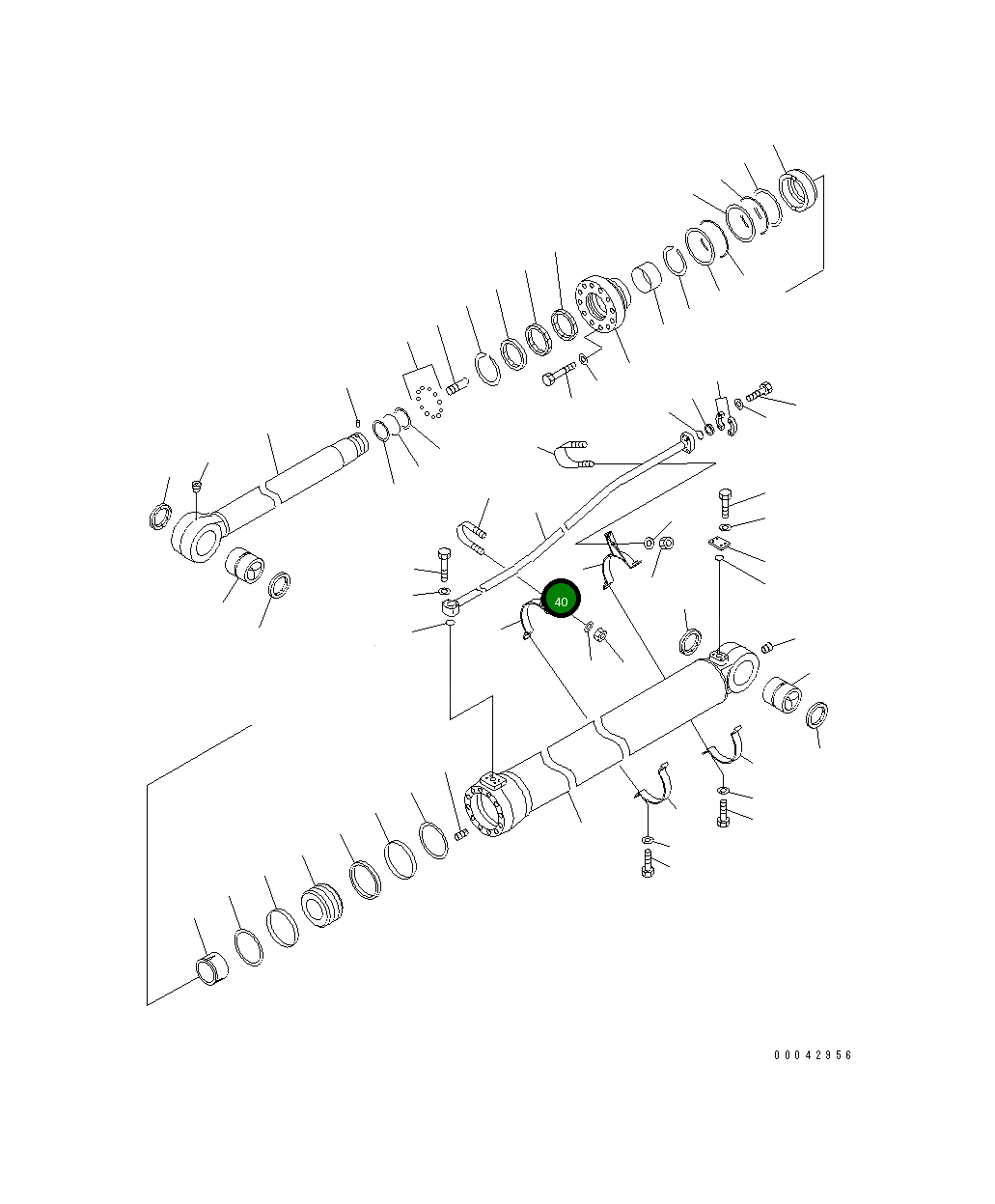 Кронштейн 707-88-28410 Komatsu