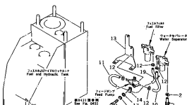 Шланг 07288-00705 Komatsu