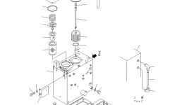Кронштейн 277-60-54110 Komatsu