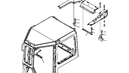 Кронштейн 124-Z11-8110 Komatsu