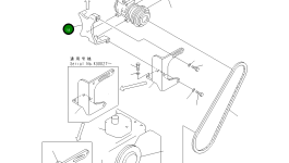 Кронштейн 21P-979-K582 Komatsu