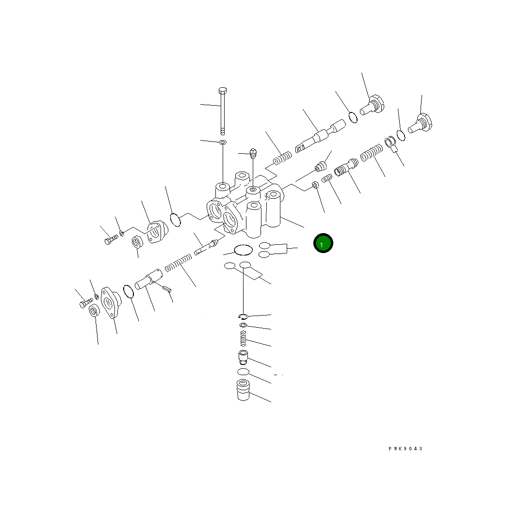Корпус 14Z-40-11210 Komatsu