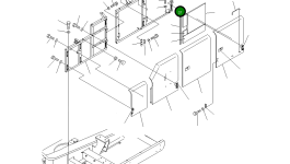 Лист 209-54-78440 Komatsu
