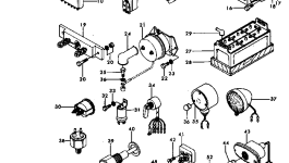 Лампа 08127-00000 Komatsu