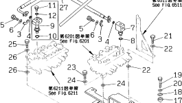 Кронштейн 21K-62-34662 Komatsu