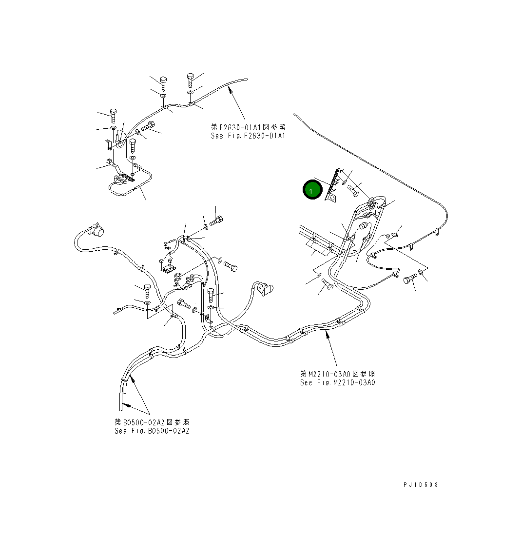 Кронштейн 198-06-58860 Komatsu