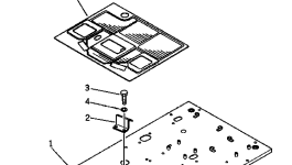 Кронштейн 205-54-72121 Komatsu