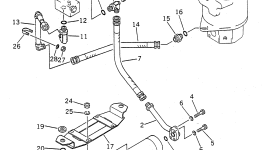 Кронштейн 22W-62-14891 Komatsu