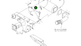 Кронштейн 569-84-82130 Komatsu