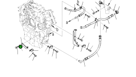 Кронштейн 205-01-32190 Komatsu