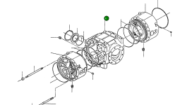 Корпус 176.01.001.03 Komatsu