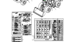 Наклейка 419-V07-H190 Komatsu