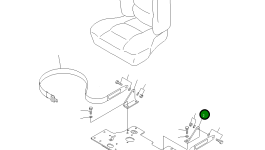 Кронштейн 207-57-61430 Komatsu