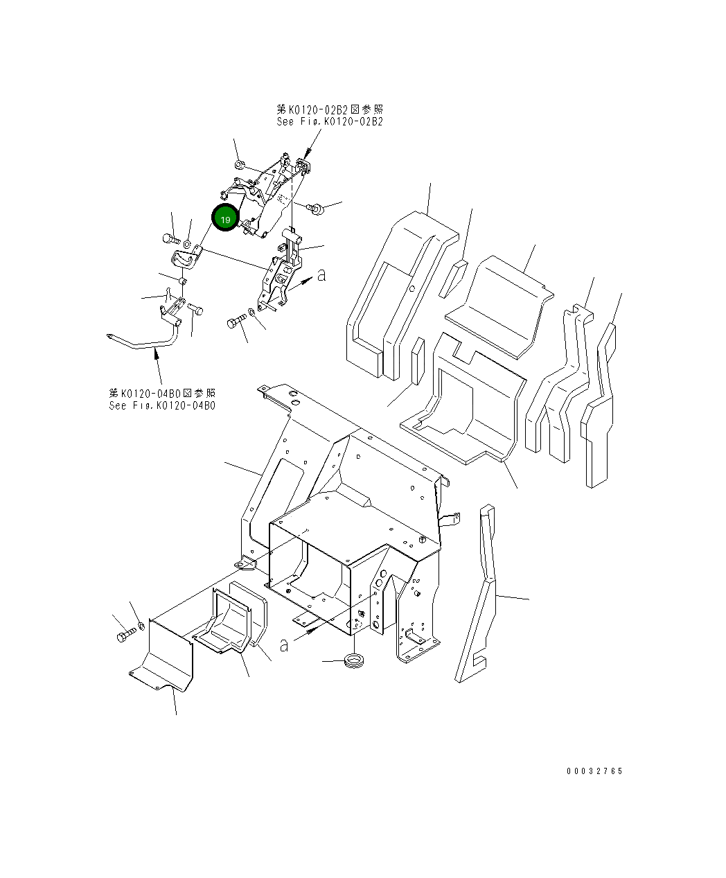 Направляющая 22M-43-11552 Komatsu