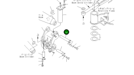 Палец 22F-70-11141 Komatsu