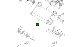 Кронштейн 8255-78-1110 Komatsu