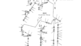 Крестовина 423-43-27440 Komatsu