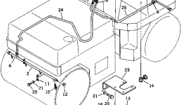 Труба 258-80-14400 Komatsu