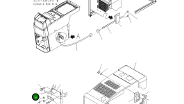 Наклейка 423-U77-A110 Komatsu