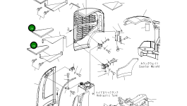 Лист 22L-54-23990 Komatsu