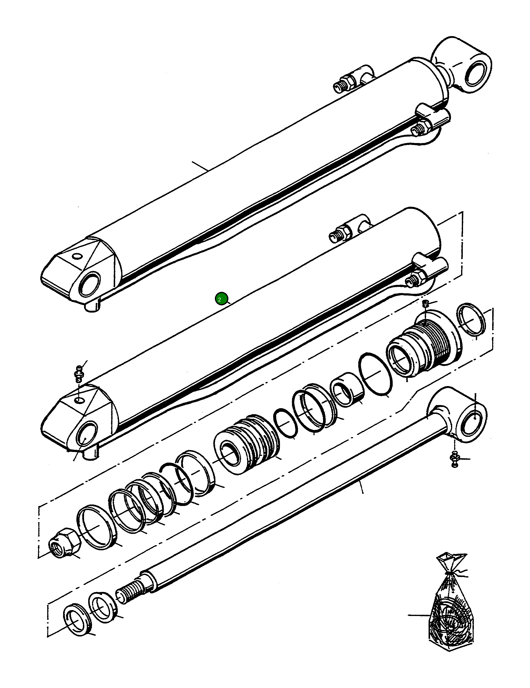 Корпус 4918769M91 Komatsu