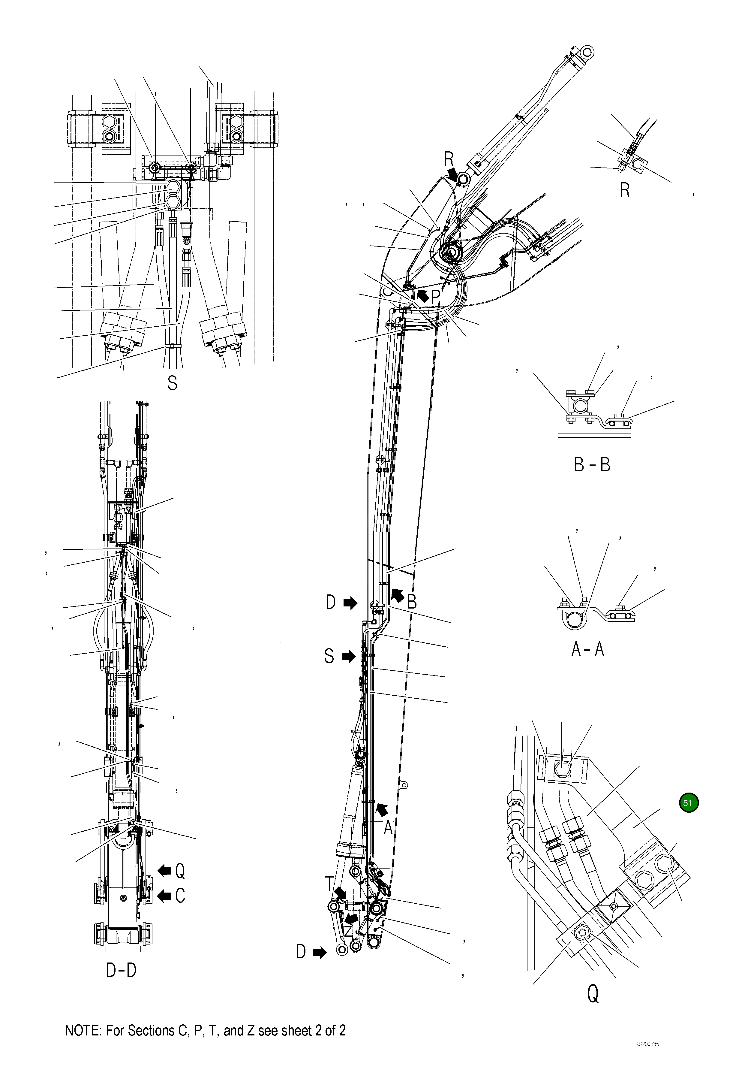 Кронштейн 207-70-KH370NK Komatsu