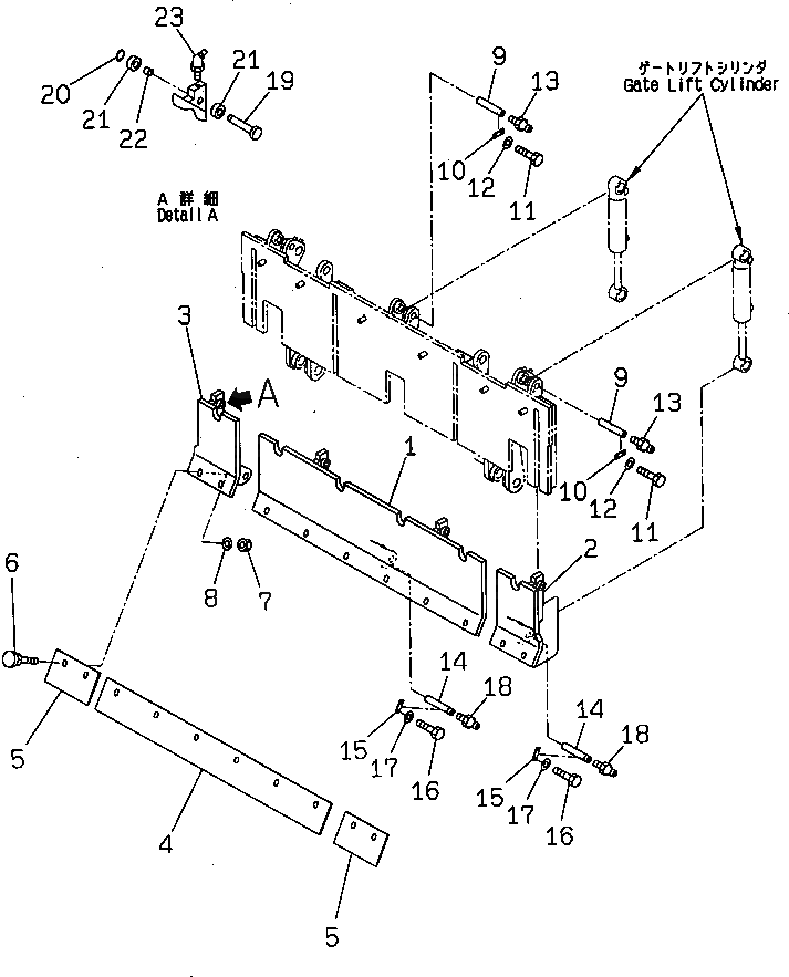 Палец 262-70-64560 Komatsu