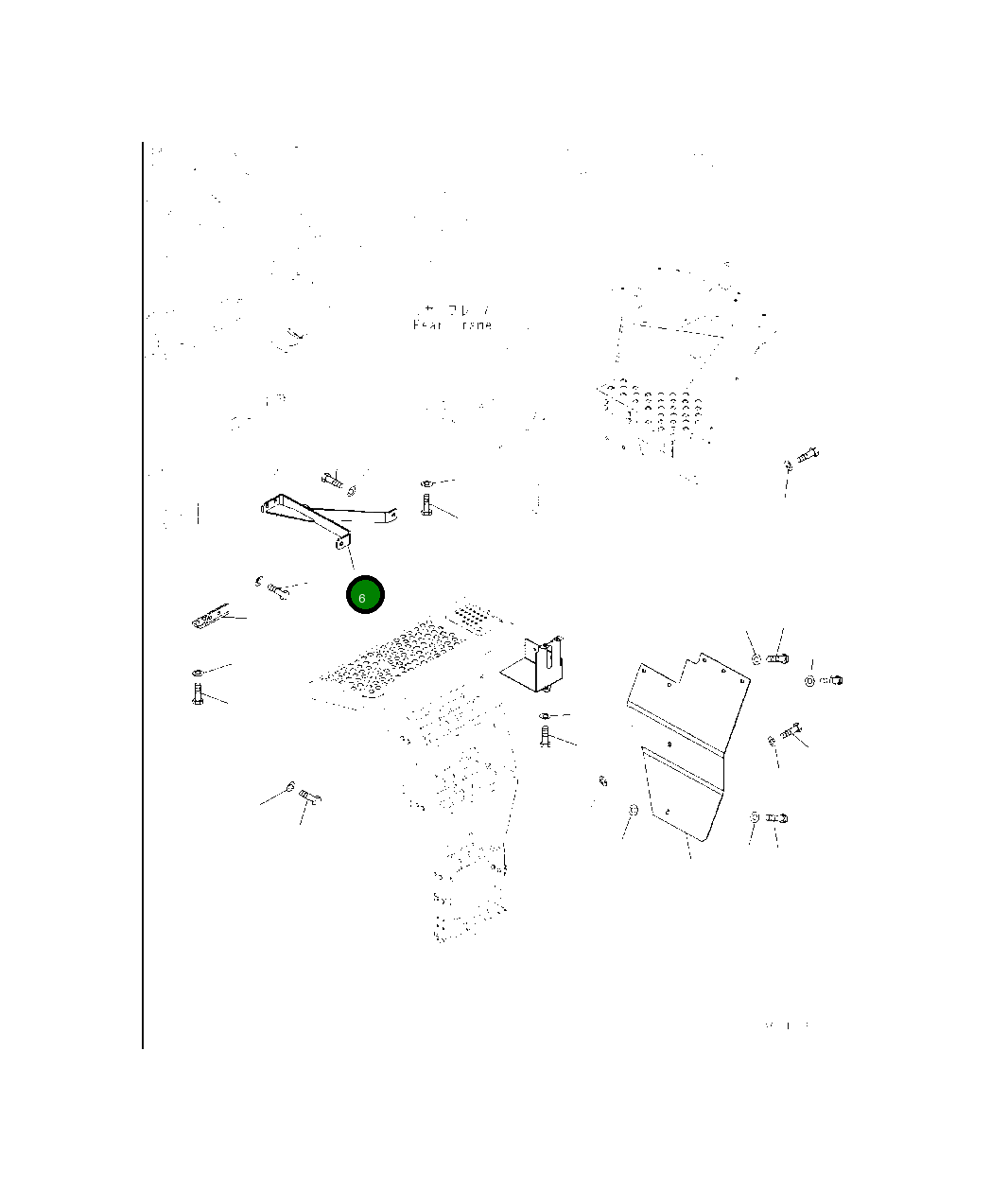 Кронштейн 421-54-64961 Komatsu