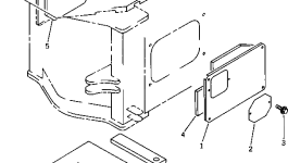 Лист 423-Z84-1230 Komatsu