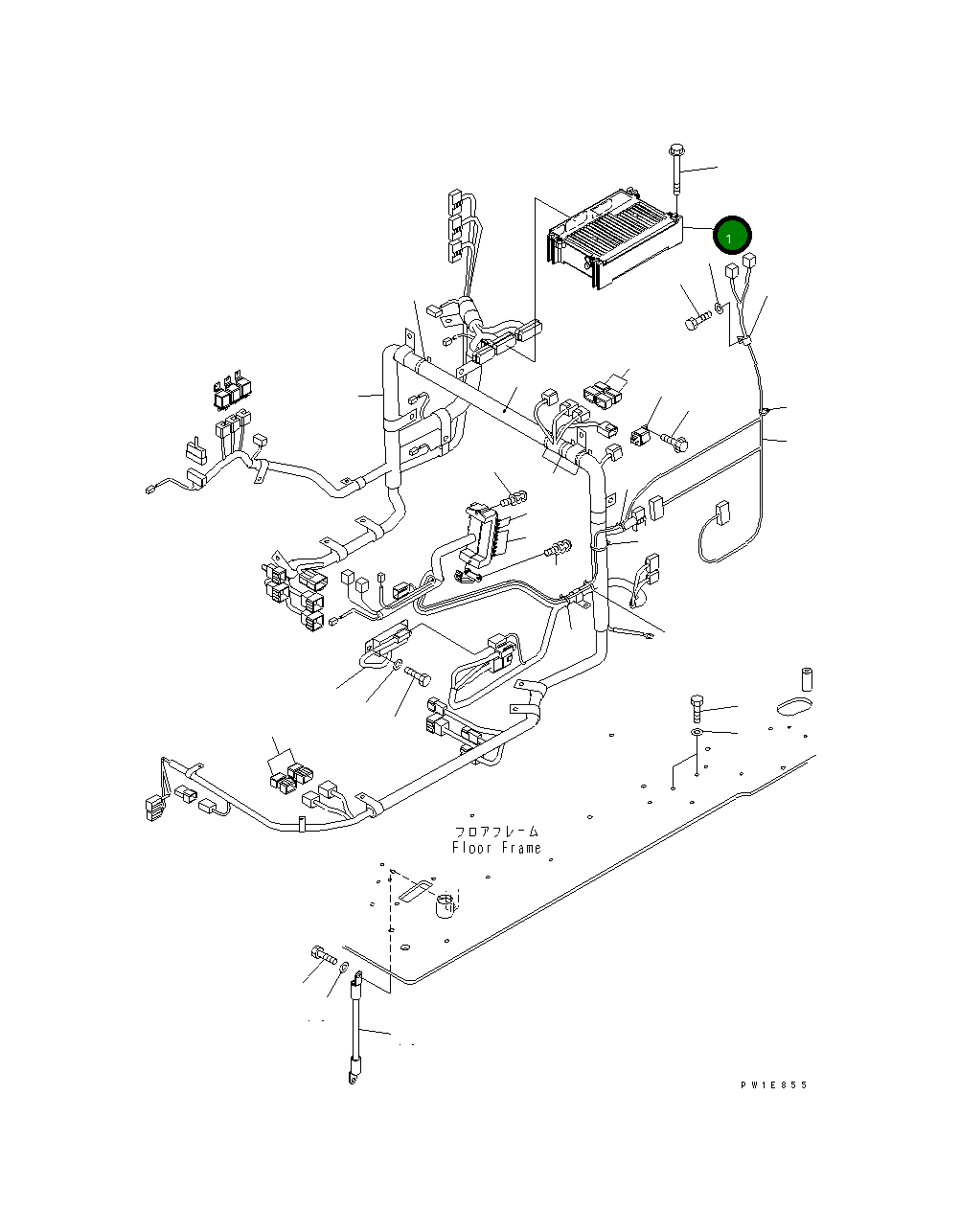 Контроллер 7835-26-1005 Komatsu