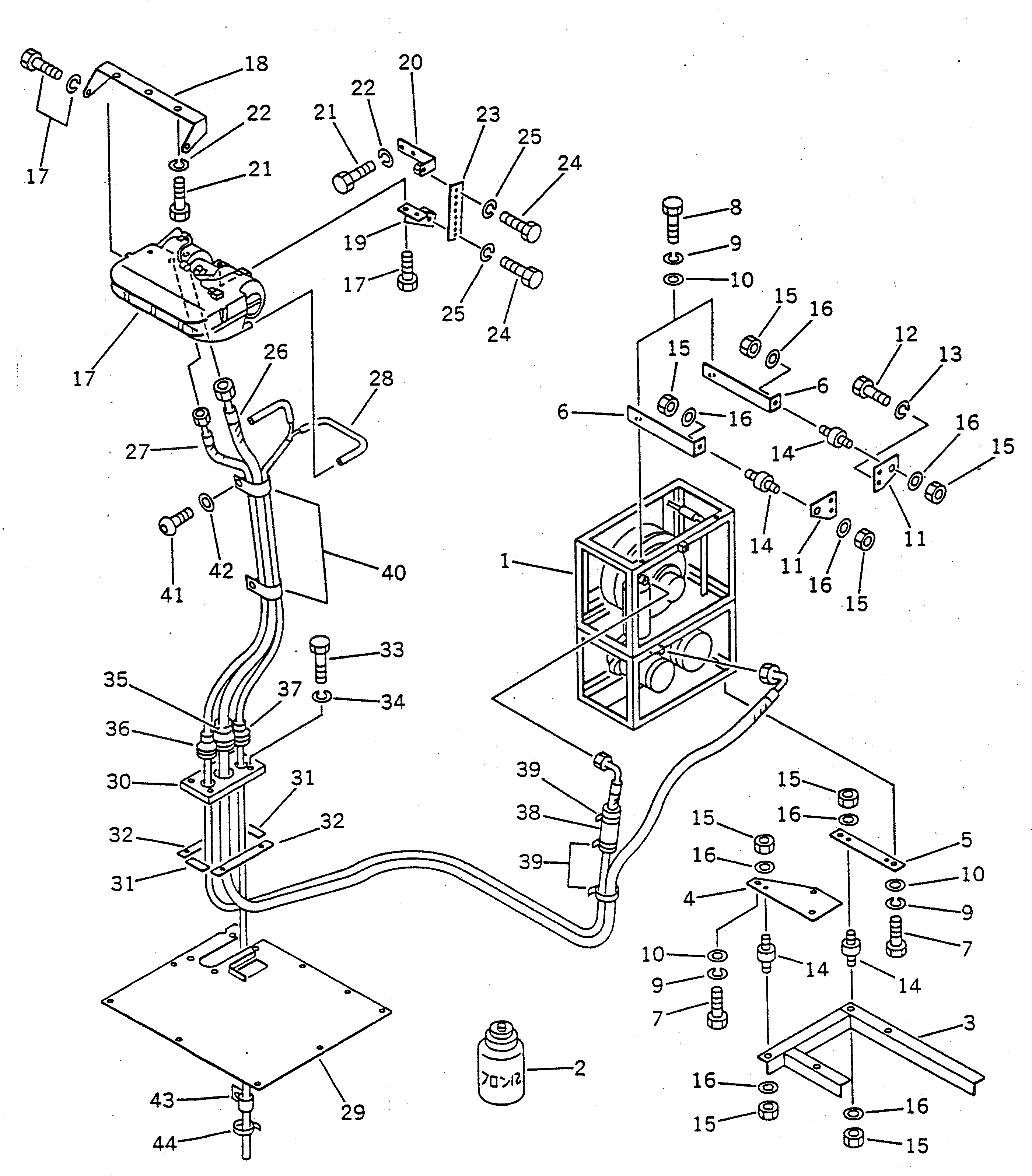 Шланг 23S-878-2151 Komatsu