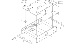 Основание 2693-1-52100 Komatsu