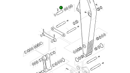 Палец 2123-4054 Komatsu