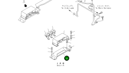 Кронштейн 566-86-81210 Komatsu