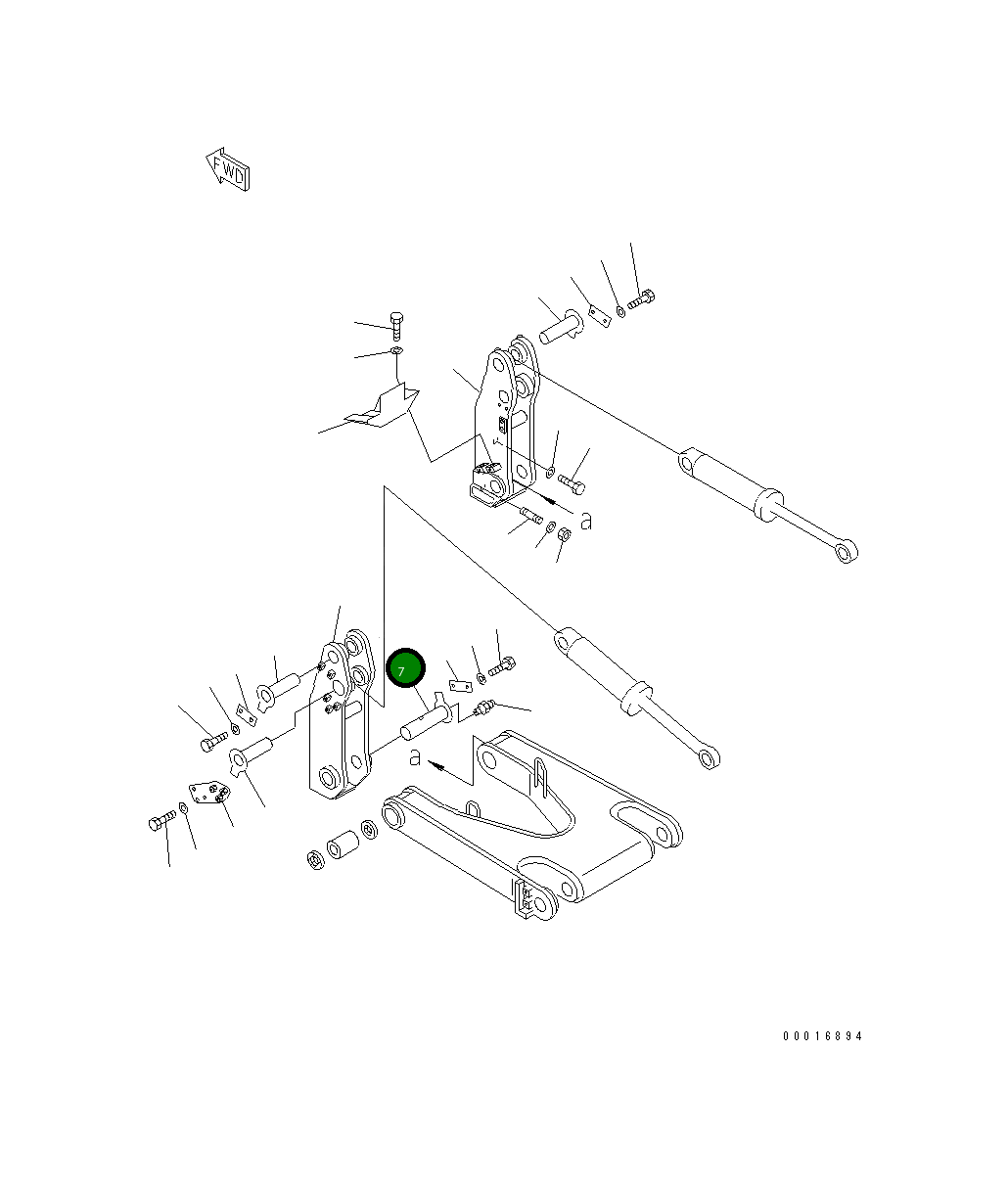 Палец 175-78-61161 Komatsu