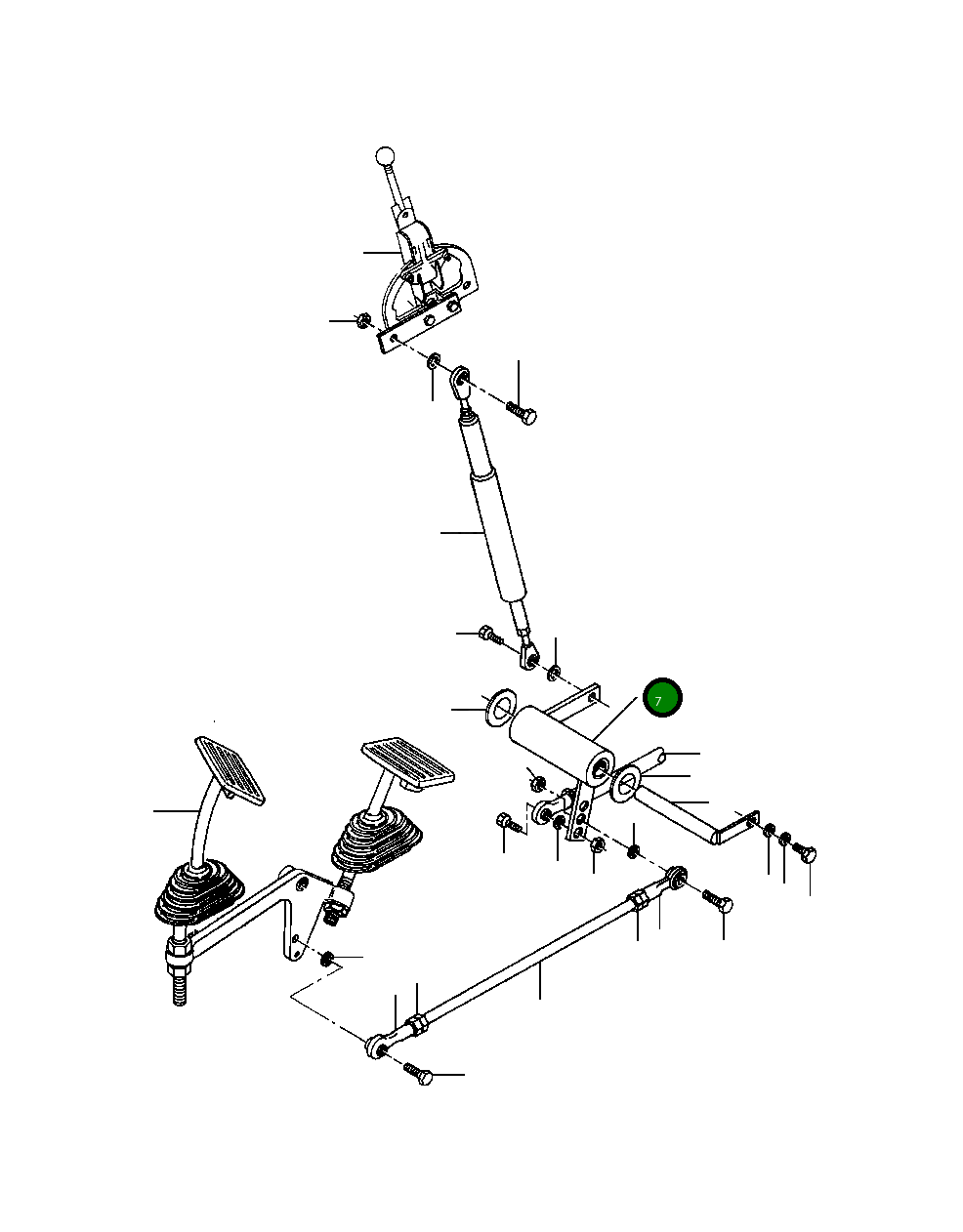 Коромысло 1281 892 H91 Komatsu
