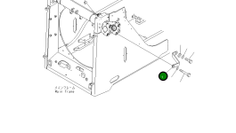 Кронштейн 17A-69-43120 Komatsu