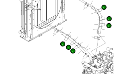 Лента 21T-03-32650 Komatsu