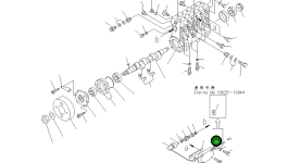 Клипса 08034-50508 Komatsu
