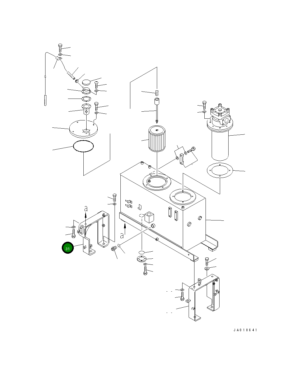 Кронштейн 235-60-46111 Komatsu