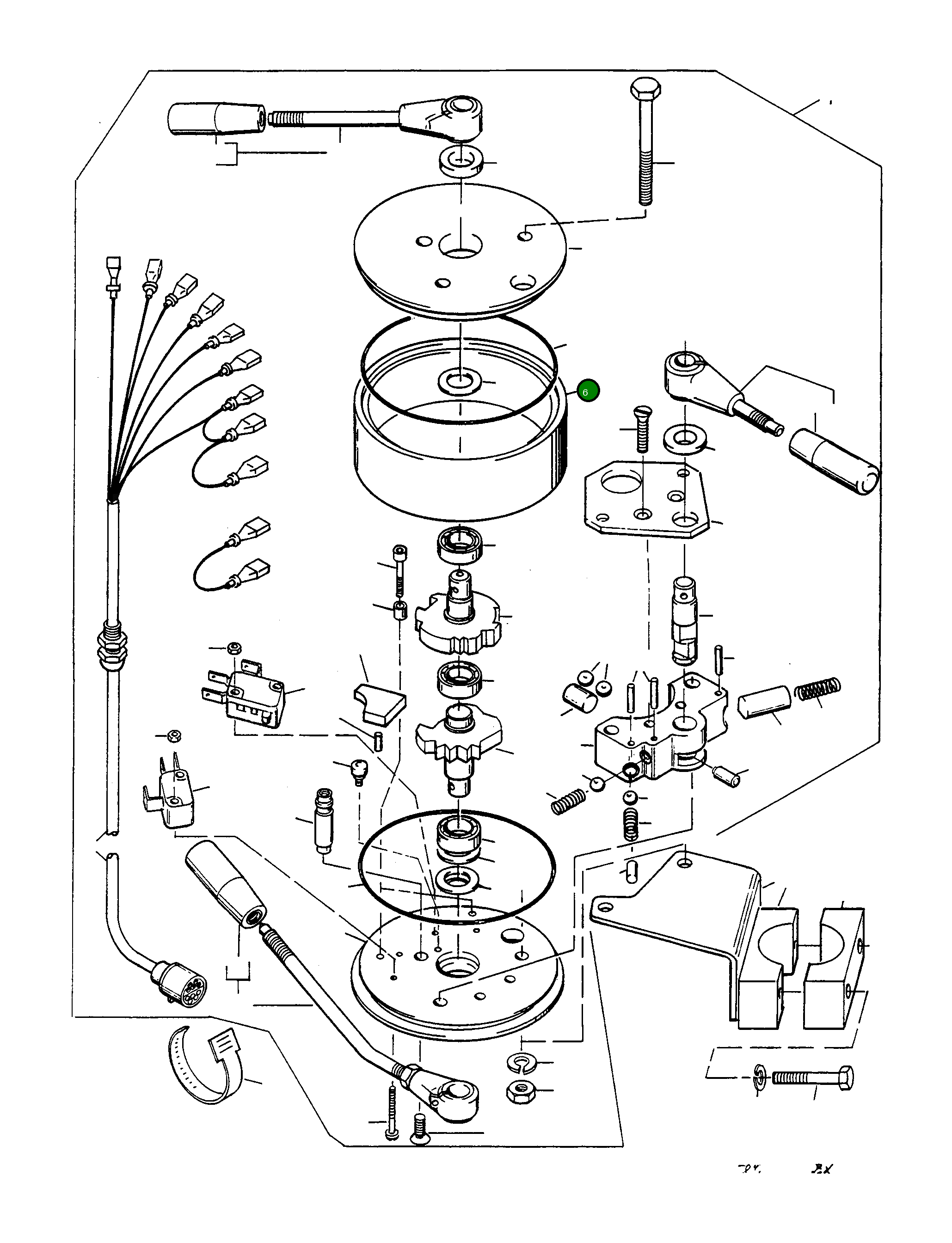 Корпус 4400398M1 Komatsu