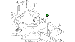 Кронштейн 569-61-83531 Komatsu