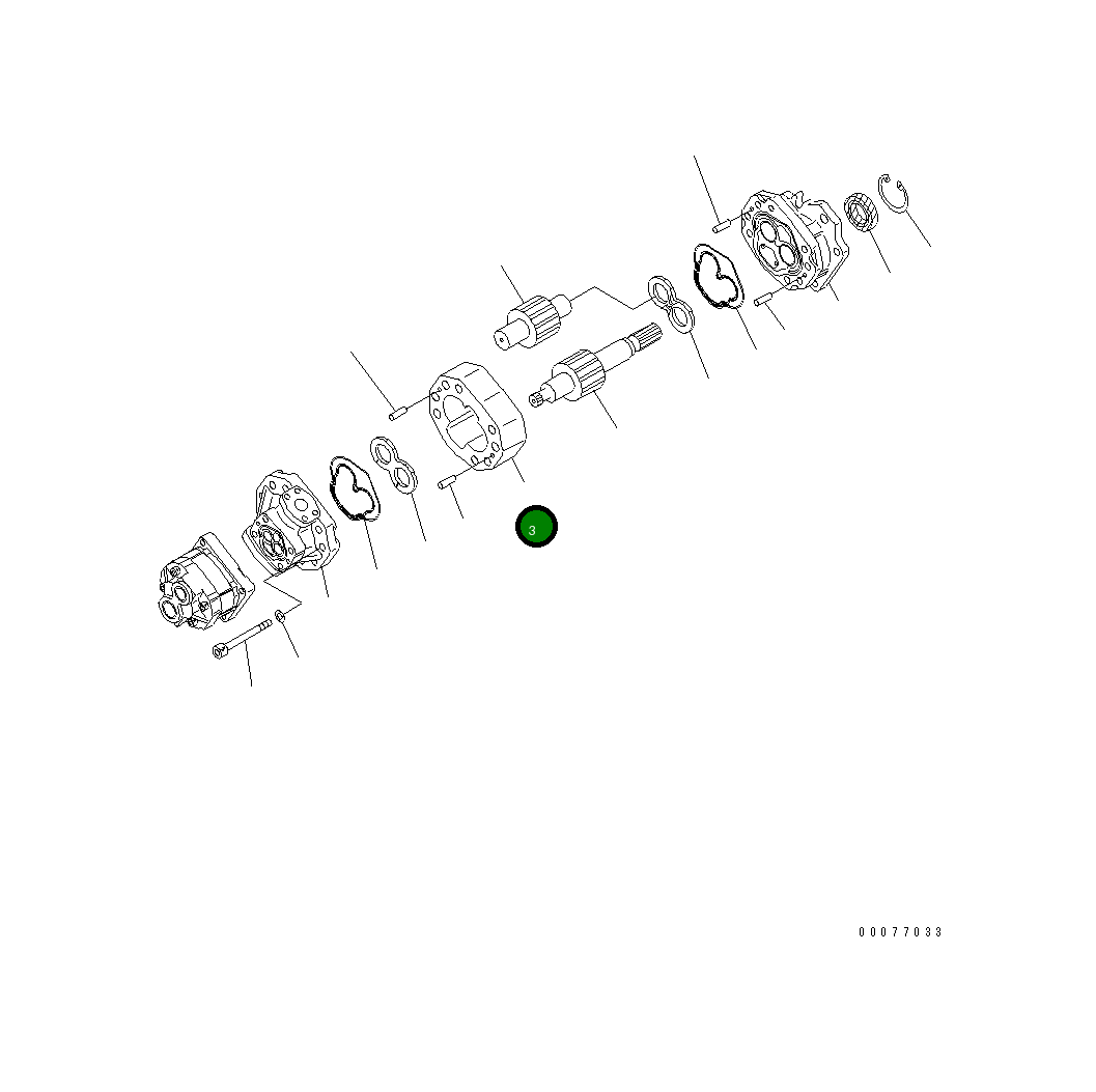 Корпус 705-94-38021 Komatsu