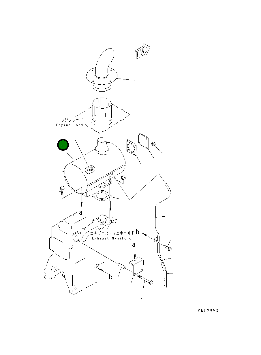 Корпус 6144-11-5450 Komatsu