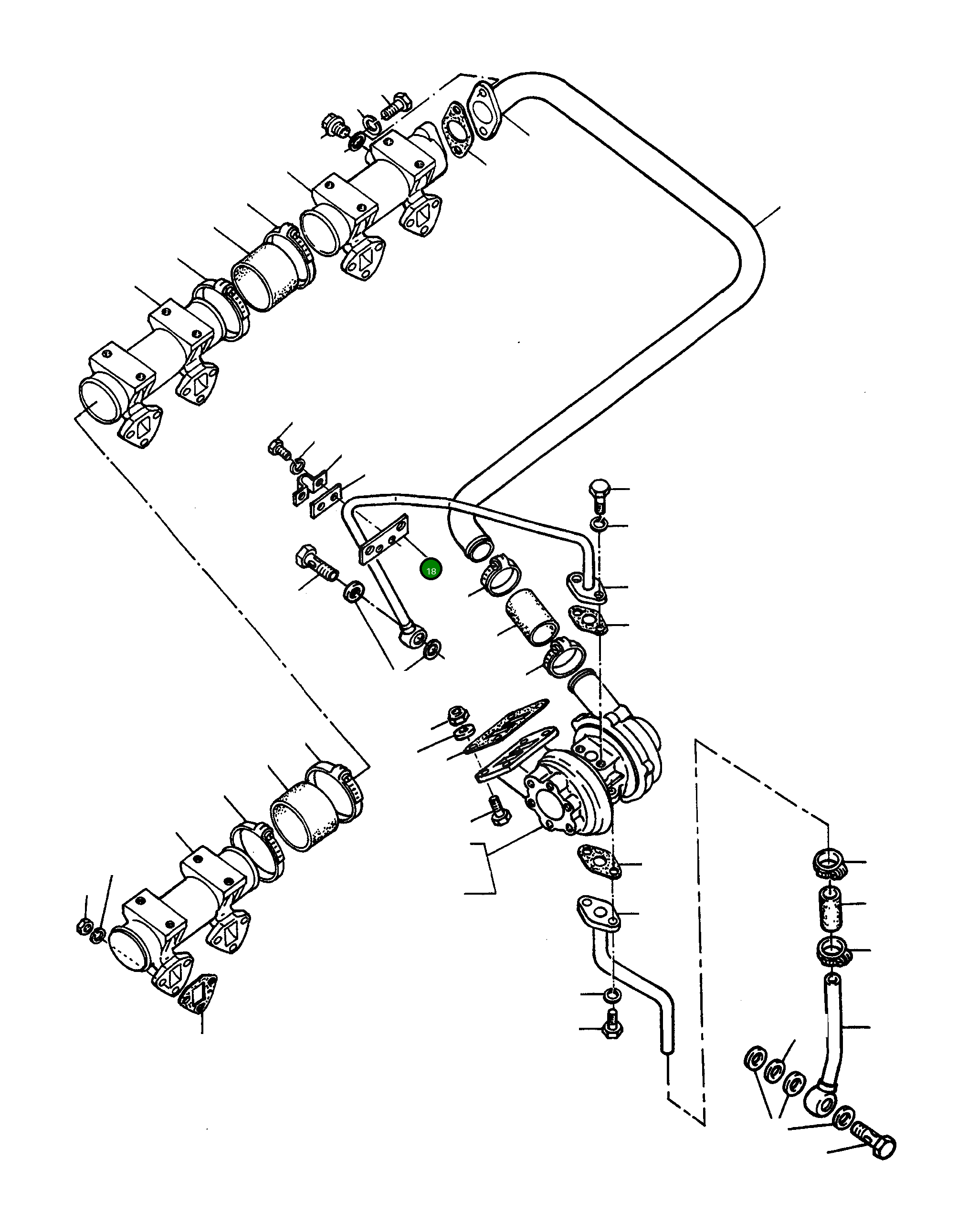 Кронштейн 2997889M91 Komatsu
