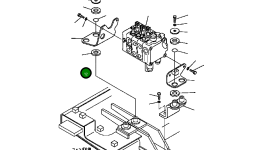 Кронштейн 124-60-51142 Komatsu